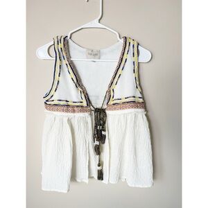 Boho Open Sleeveless Vest Tank